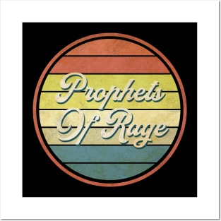 vintage vibes prophets of rage Posters and Art